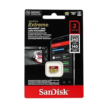 Amazon | SanDisk Extreme microSDXC UHS-Iカード 2TB 最大240MB